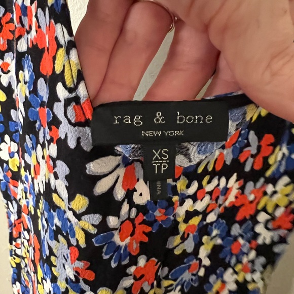 Rag & Bone Floral Estelle Dress, XS - Picture 6 of 6